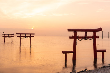 佐賀県太良町　海中鳥居