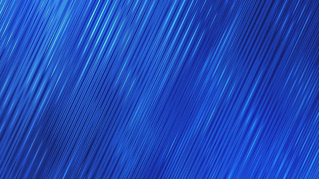 Diagonally lines metallic abstract decoration modern dynamic blue background pattern as wallpaper. Video animation loop seamless 4K UHD