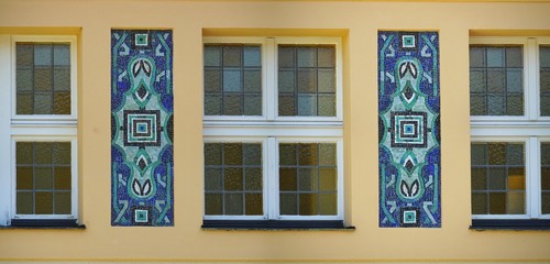 Schöne Mosaiken in Bad Reichenhall