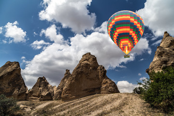 Hot air ballooning in Cappadocia Turkey