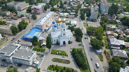 Fototapeta premium Church of the Holy Spirit Russia Saratov