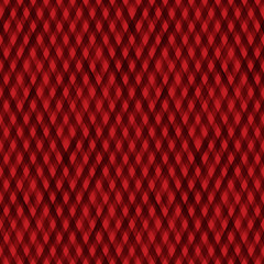 Watercolor stripe diagonal plaid seamless pattern. Red stripes on black background