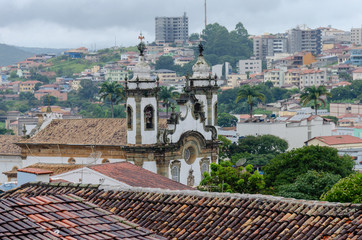 Fototapeta na wymiar Igreja de Nossa Senhora do Carmo - Cidade de São João Del Rei - Minas Gerais
