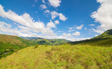 Espectaculares montañas ubicadas en un área  indígena de Panamá