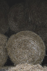 Bales of hay
