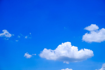Blue sky with clouds background