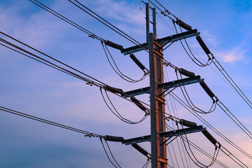 high voltage power lines