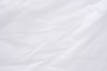 White plastic bag background texture close up