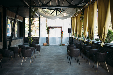 Arch for the wedding ceremony