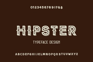 alphabet design, typeface vector, vintage font, gray and white style background