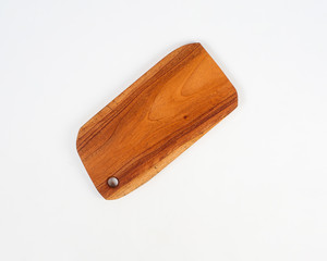 a cutting board made of used wood, commonly used for chopping bones, cutting meat.