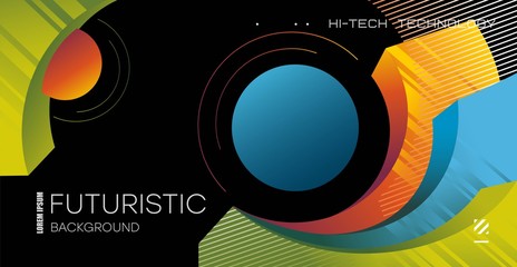 Obraz premium Abstract colorfull background. Abstract colorfull background in abstract style on black background.