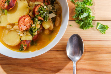 Portuguese Caldo Verde Soup