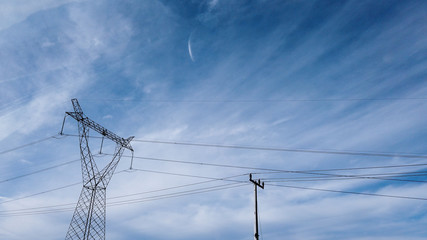 Cableado el&eacute;ctrico de las rutas Mexicanas. 