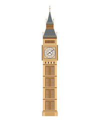 Big Ben Tourist attraction. Travel, journey concept. Famous monuments of world countries. 