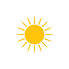 sun illustration logo