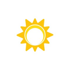 sun illustration logo