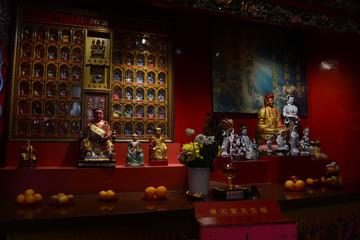 idol of buddha at Kuala lumpur Malaysia