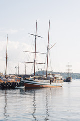 Ship at the pier in Oslo