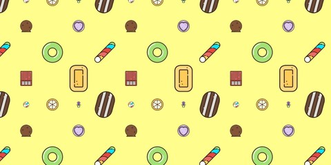 yellow candy wallpaper