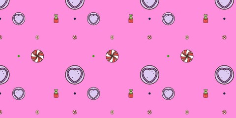 pink candy wallpaper