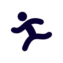 person running icon symbol sign