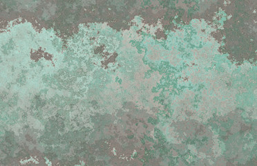 old eroded plaster wall