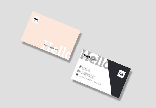 Simple Corporate Business Card Layout