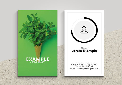  Minimal Clean Business Card Layout