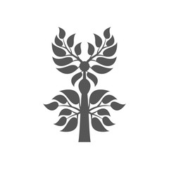 Abstract plant tree leaf