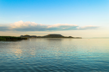 Beautiful landscape at Lake Balaton, Hungary