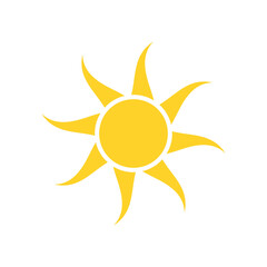 Sun icon illustration