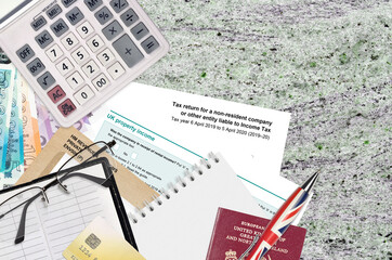 English form sa700 Tax return for a non-resident company or other entity liable to income tax from...