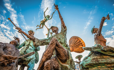 Beautiful statues