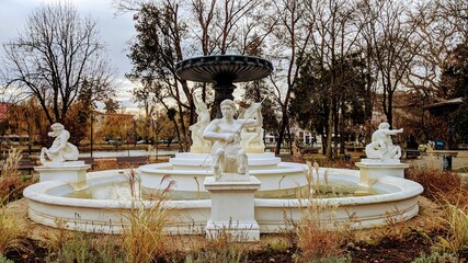 fountain in the park