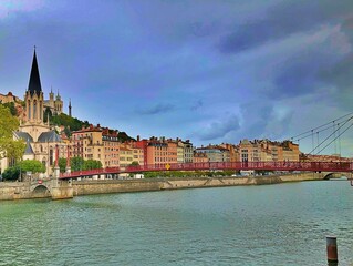 Obraz premium Lyon, Francia