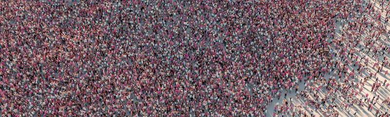 crowd outdoors