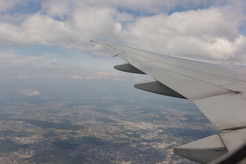 Obraz premium View from a Plane