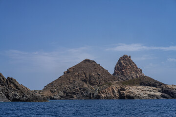 Fototapeta na wymiar La Galite Islands, Northern Tunisia , August 2020