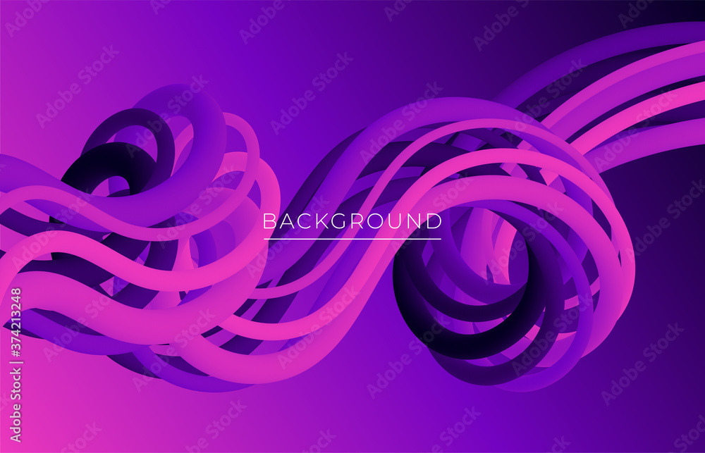 Poster abstract background with dynamic effect. futuristic technology style. motion vector illustration.