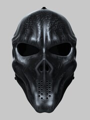 Protective face mask. 3d illustration