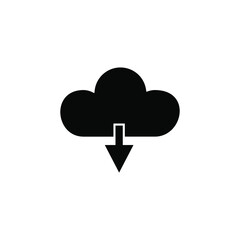 Download files icons vector set for web site or application