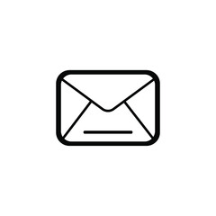 Message and envelope icon vector collection