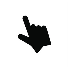 Computer mouse click cursor arrow icons set. Mouse click cursor collection.