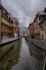 Obraz premium Canal à Colmar