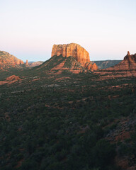 Sunset landscape in Sedona, Arizona
