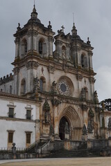 Fototapeta na wymiar Alcobaca, Monastery in Portugal.. UNESCO World Heritage Site.
