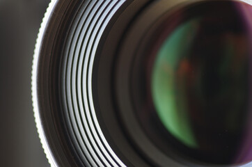 カメラのレンズ
