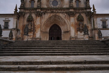 Obraz premium Alcobaca, Monastery in Portugal.. UNESCO World Heritage Site.