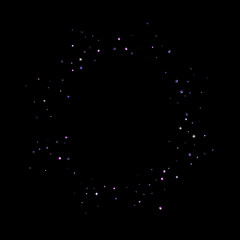 Purple glitter star confetti little spark violet